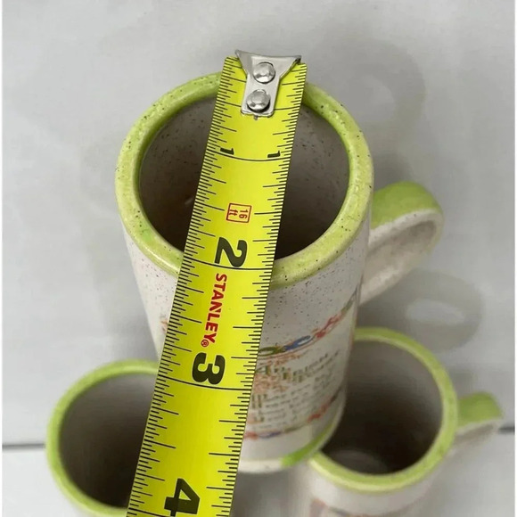Sanmyro Vintage Irish Toast Stoneware Four Mugs - Picture 3 of 9